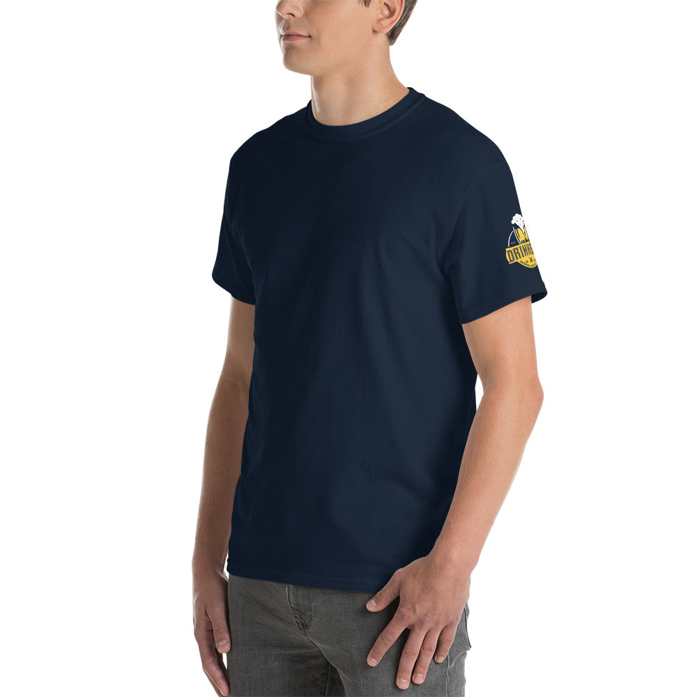 Short Sleeve T-Shirt with Arizona drinkers logo on both sleeves