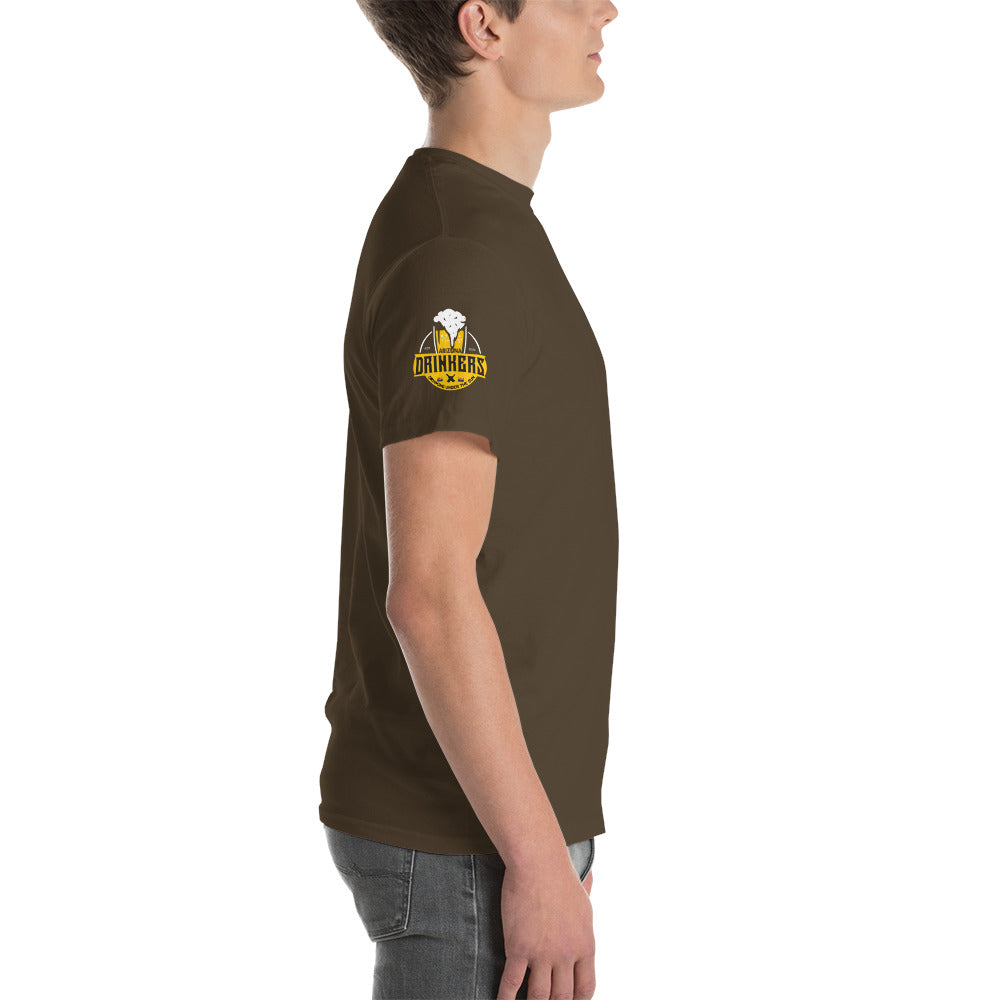 Short Sleeve T-Shirt with Arizona drinkers logo on both sleeves