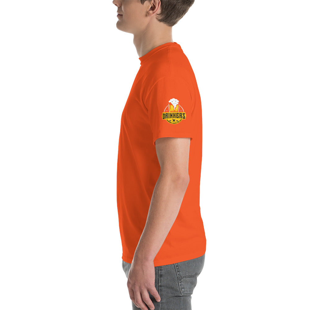 Short Sleeve T-Shirt with Arizona drinkers logo on both sleeves
