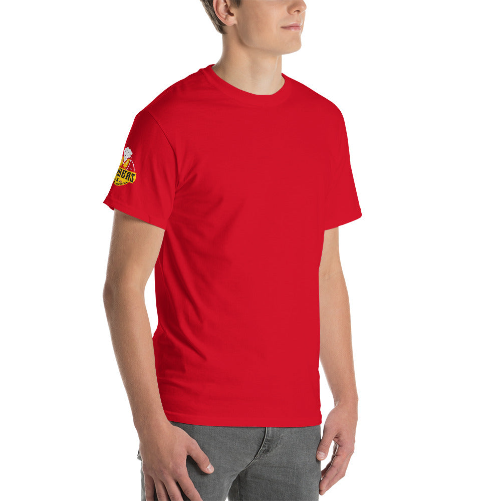 Short Sleeve T-Shirt with Arizona drinkers logo on both sleeves