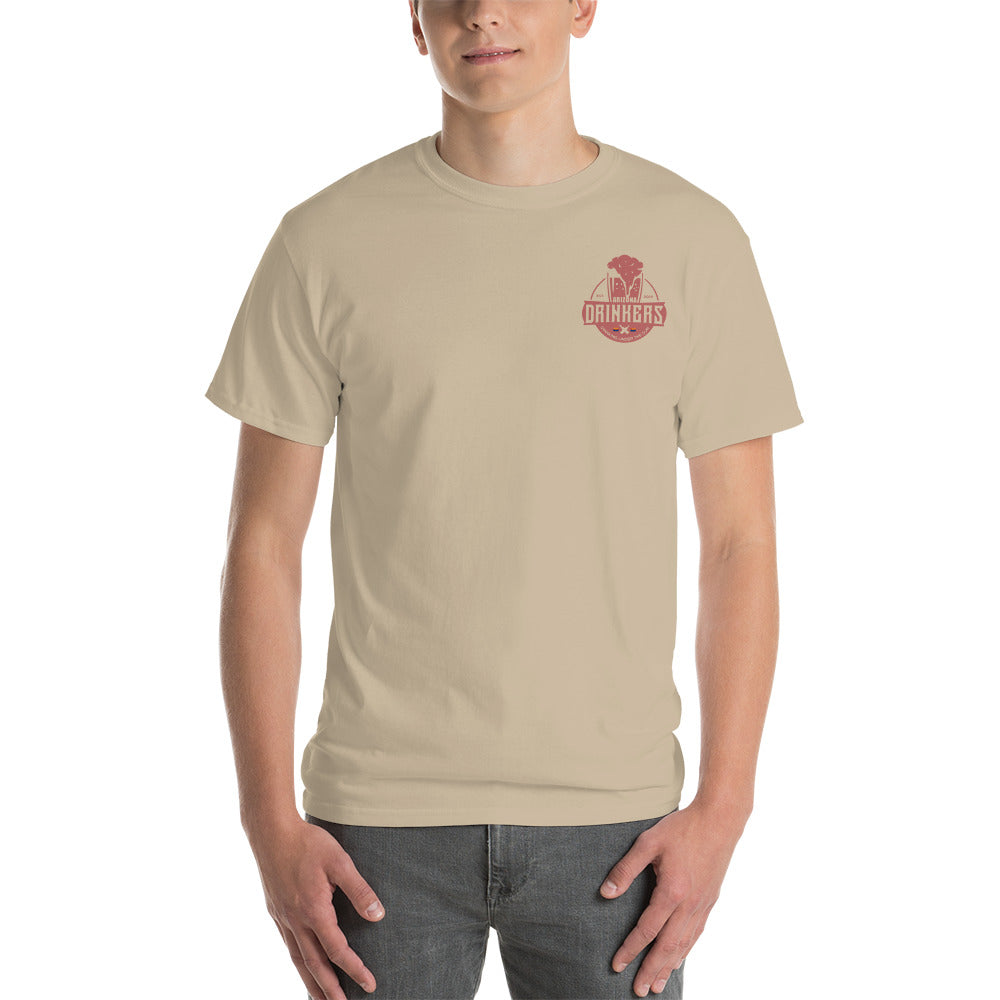 Short Sleeve T-Shirt  with Arizona Drinkers Logo on left chest