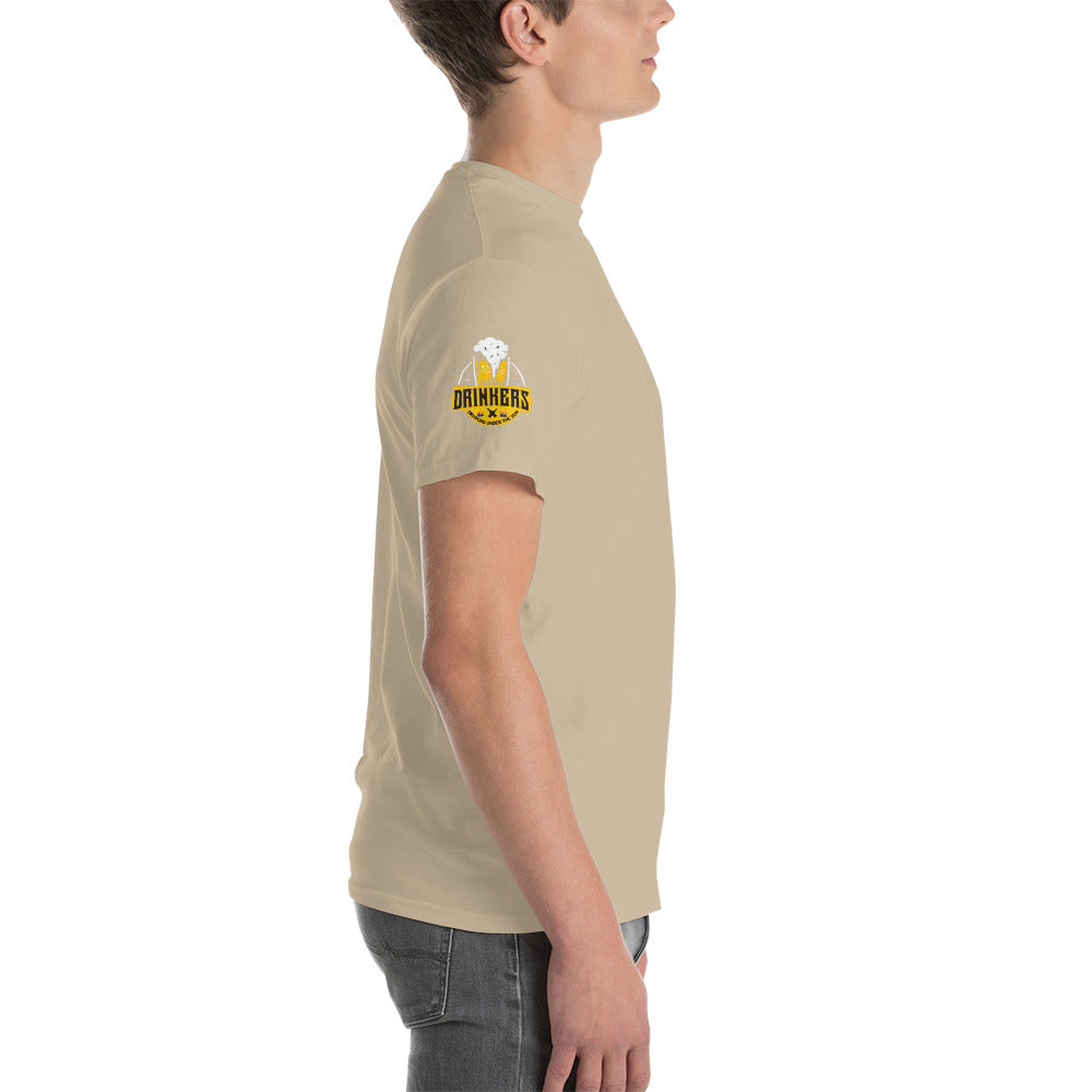 Short Sleeve T-Shirt with Arizona drinkers logo on both sleeves