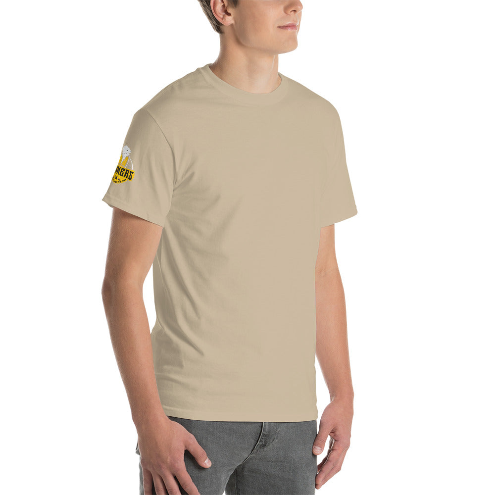 Short Sleeve T-Shirt with Arizona drinkers logo on both sleeves