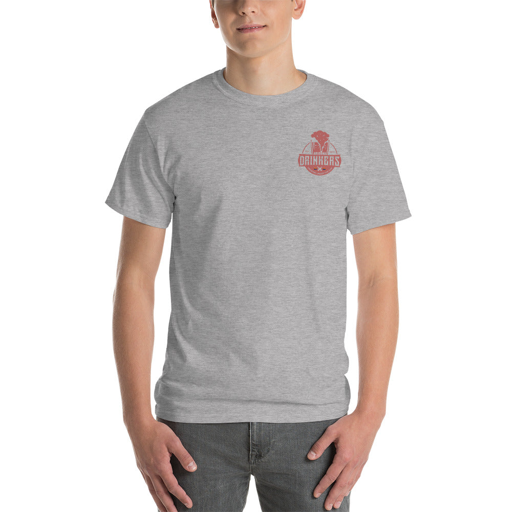 Short Sleeve T-Shirt  with Arizona Drinkers Logo on left chest