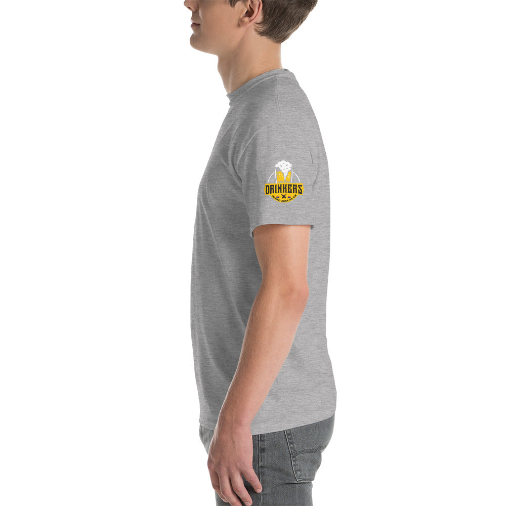 Short Sleeve T-Shirt with Arizona drinkers logo on both sleeves