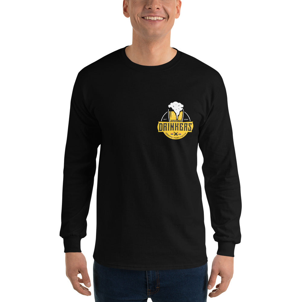 Men’s Long Sleeve Shirt with Arizona Drinkers Logo