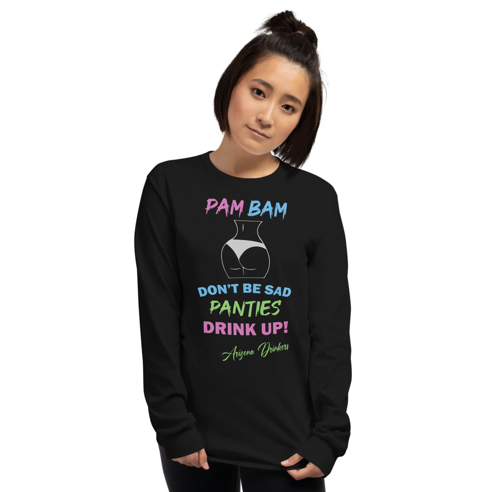 Men’s Long Sleeve Shirt with Custom Text