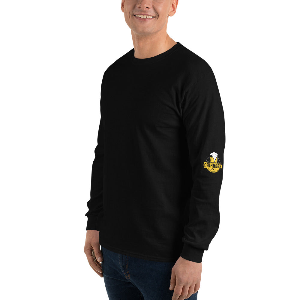 Men’s Long Sleeve Shirt with Arizona Drinkers Logo on both sleeves