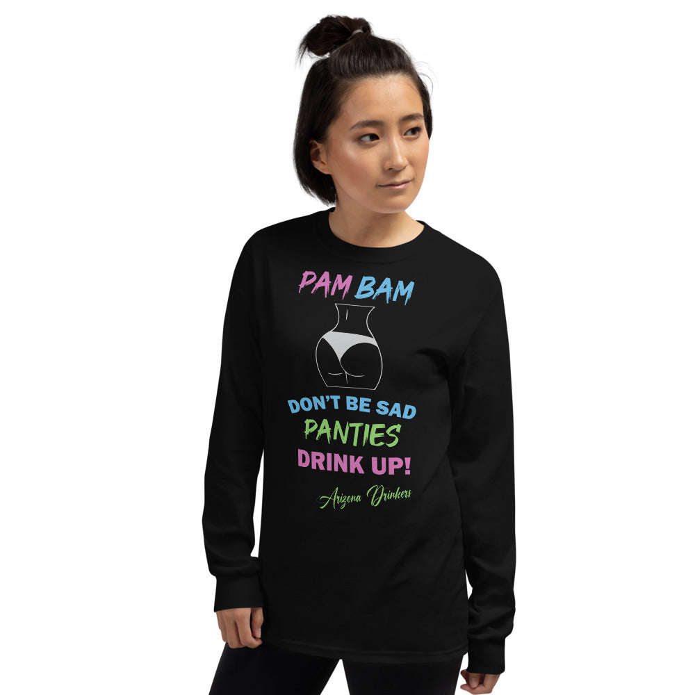 Men’s Long Sleeve Shirt with Custom Text