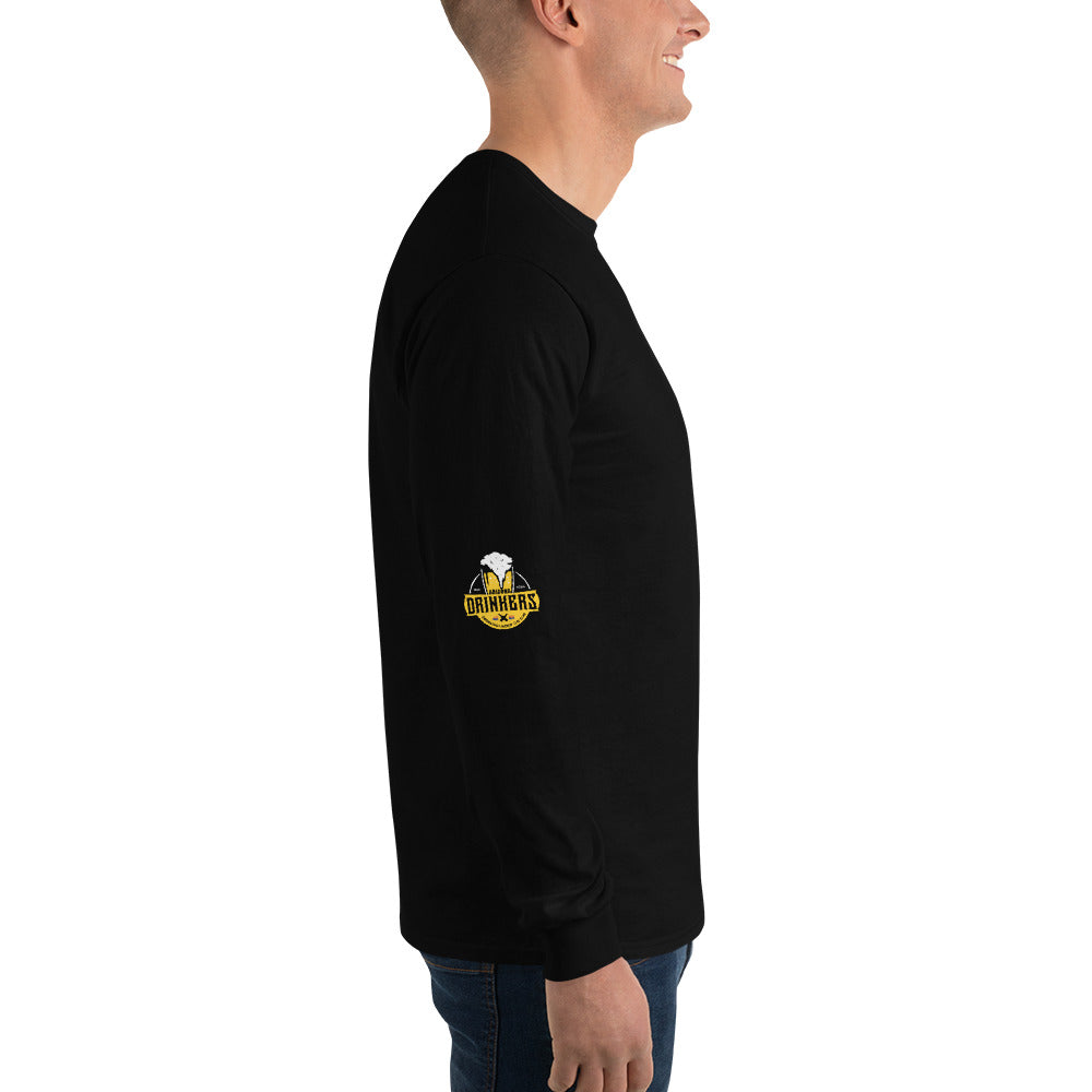 Men’s Long Sleeve Shirt with Arizona Drinkers Logo on both sleeves