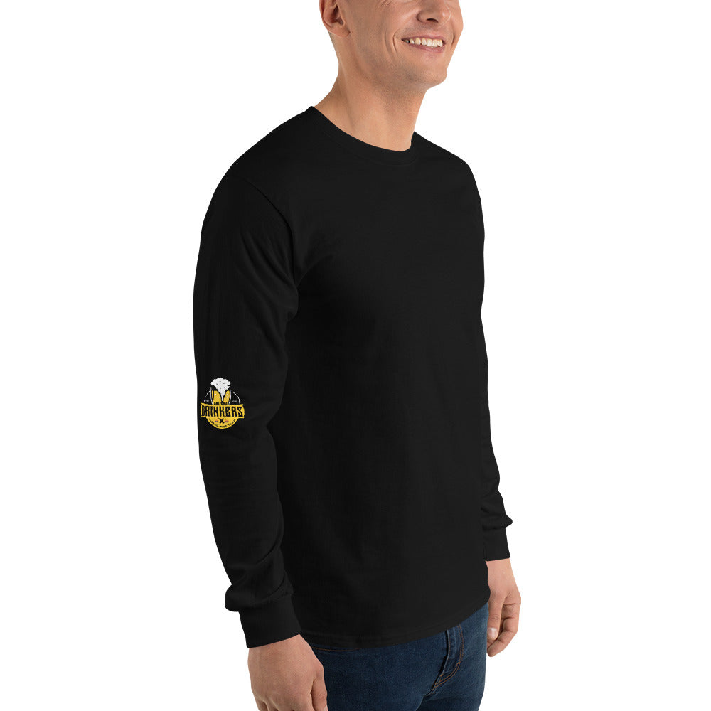 Men’s Long Sleeve Shirt with Arizona Drinkers Logo on both sleeves