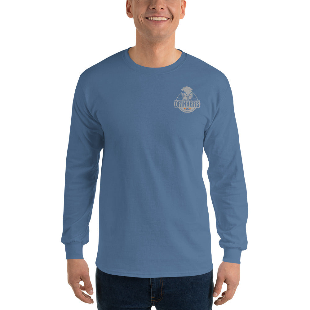 Men’s Long Sleeve Shirt with Arizona Drinkers Logo on left chest