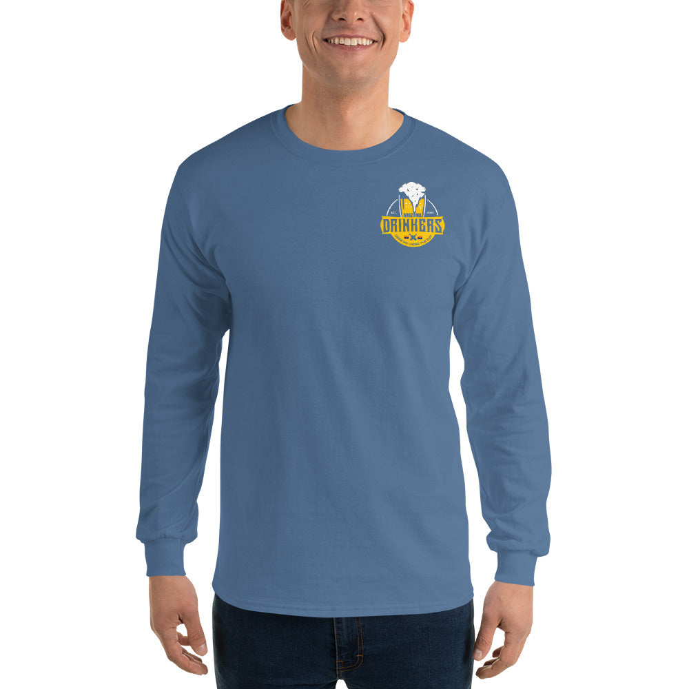 Men’s Long Sleeve Shirt with Arizona Drinkers on left chest