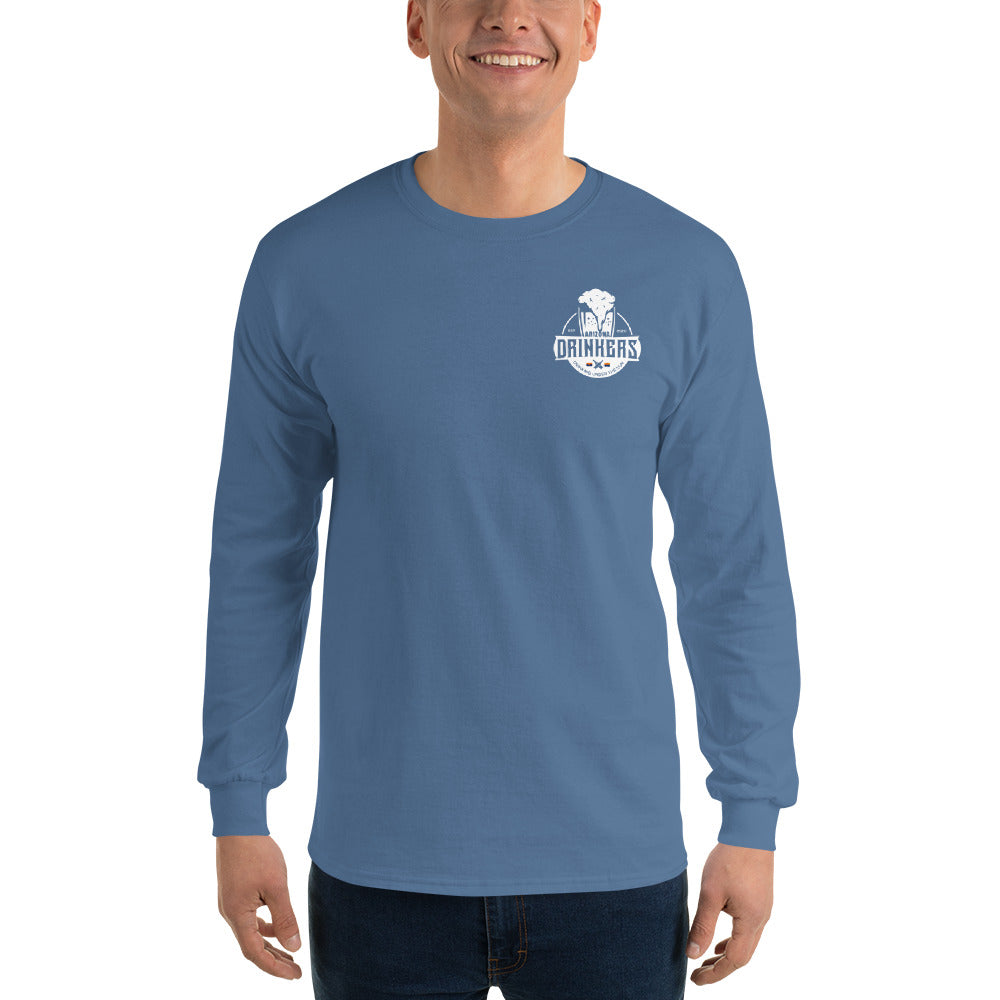 Men’s Long Sleeve Shirt with Arizona Drinkers on left chest