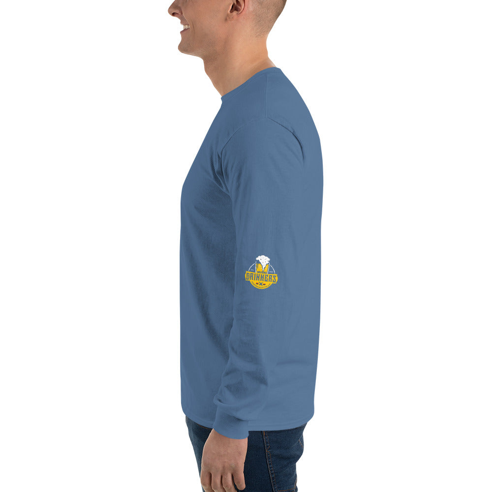 Men’s Long Sleeve Shirt with Arizona Drinkers Logo on both sleeves