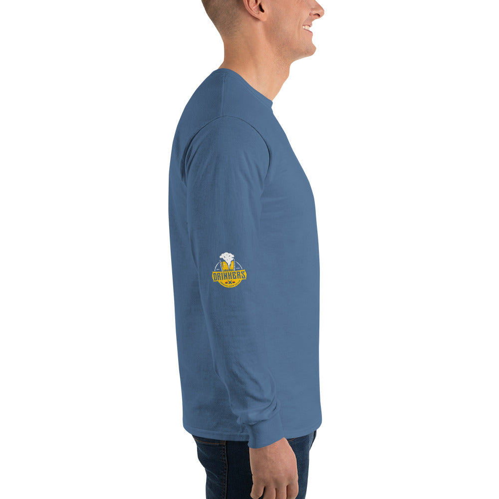 Men’s Long Sleeve Shirt with Arizona Drinkers Logo on both sleeves