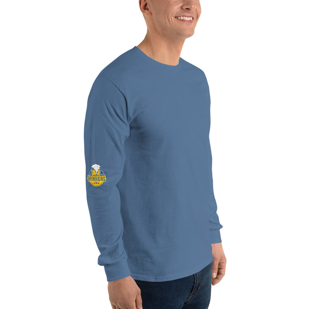 Men’s Long Sleeve Shirt with Arizona Drinkers Logo on both sleeves