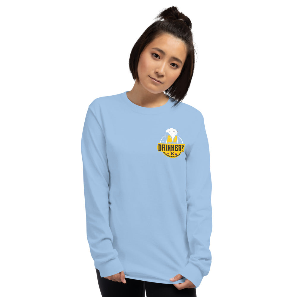 Women’s Long Sleeve Shirt with Arizona Drinkers Logo on left chest