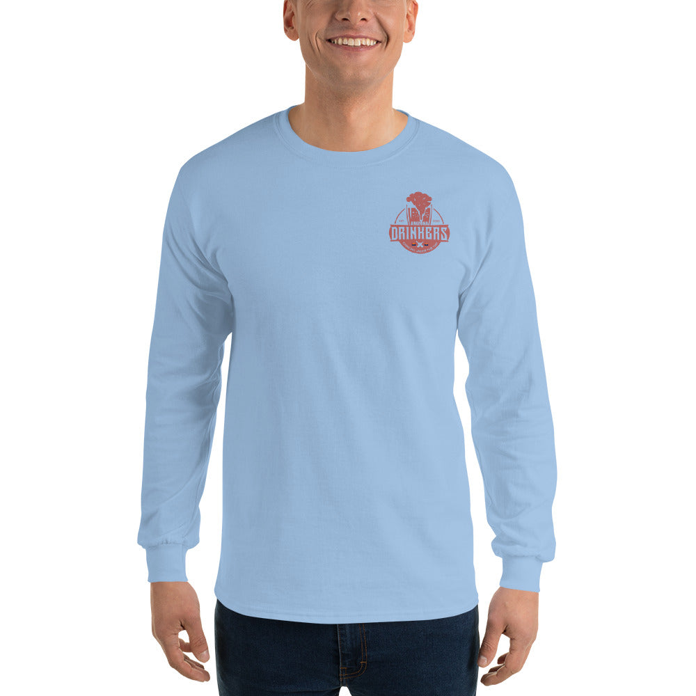 Men’s Long Sleeve Shirt with Arizona Drinkers Logo on left chest
