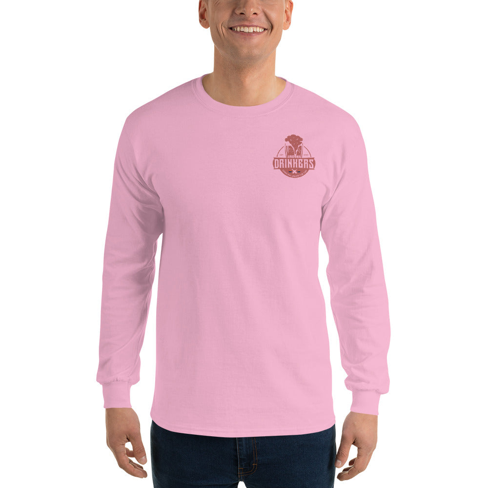Men’s Long Sleeve Shirt with Arizona Drinkers Logo on left chest