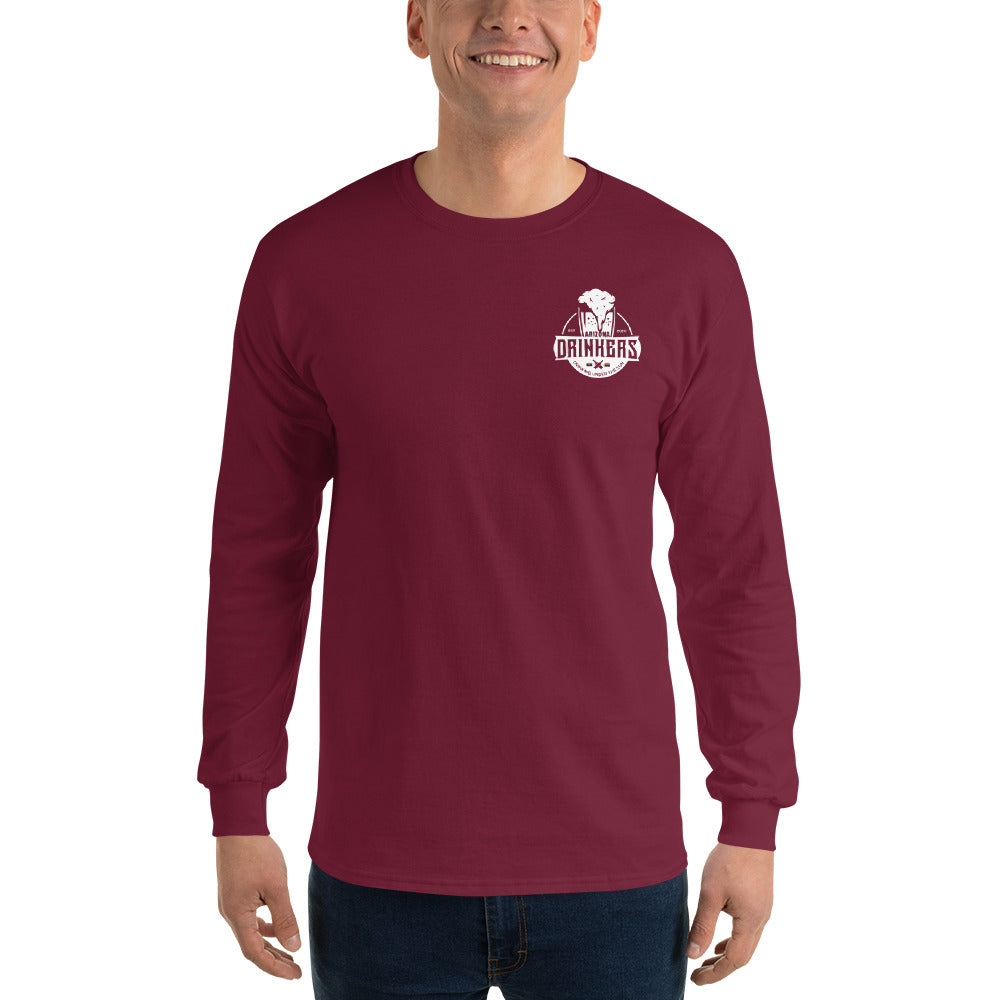 Men’s Long Sleeve Shirt with Arizona Drinkers on left chest