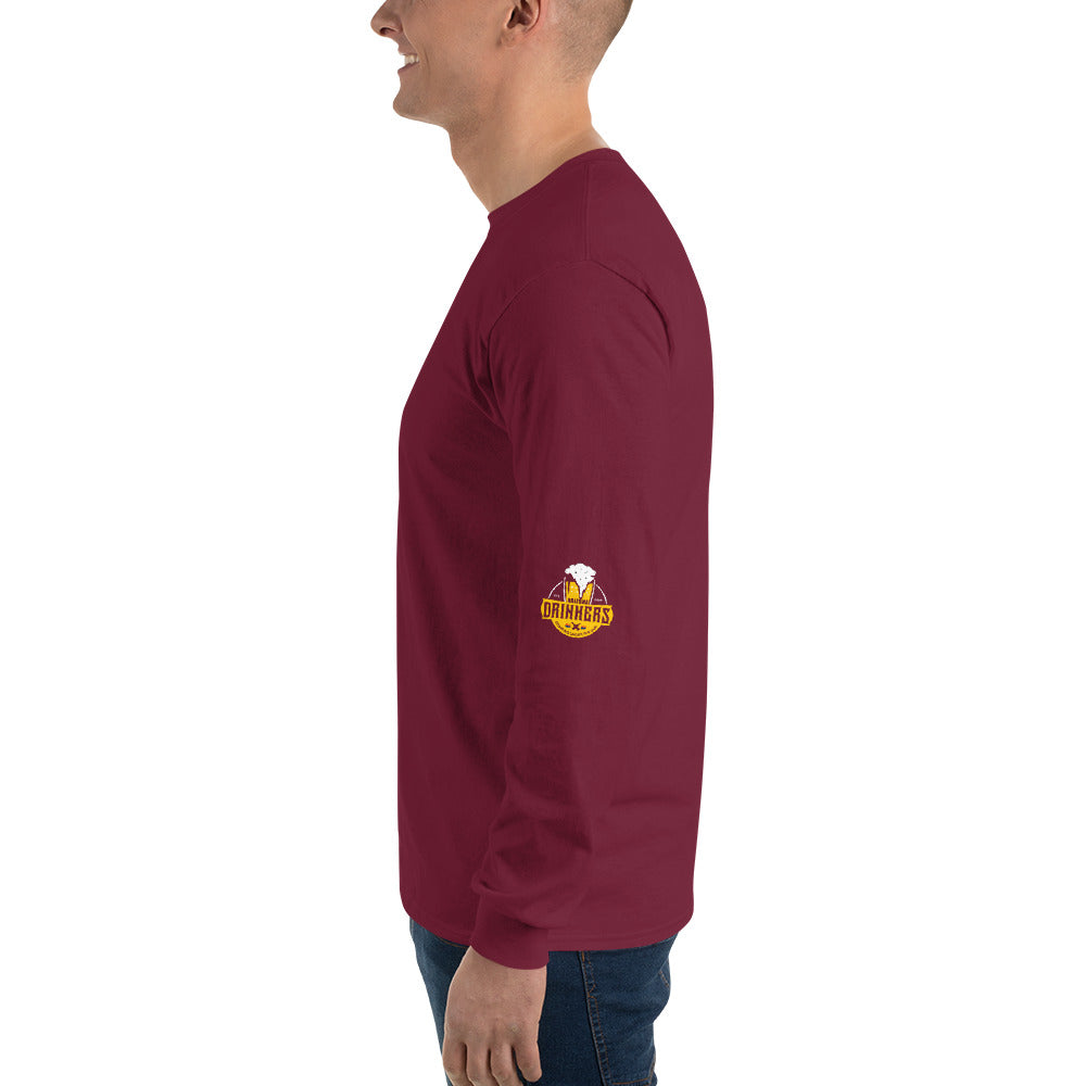 Men’s Long Sleeve Shirt with Arizona Drinkers Logo on both sleeves