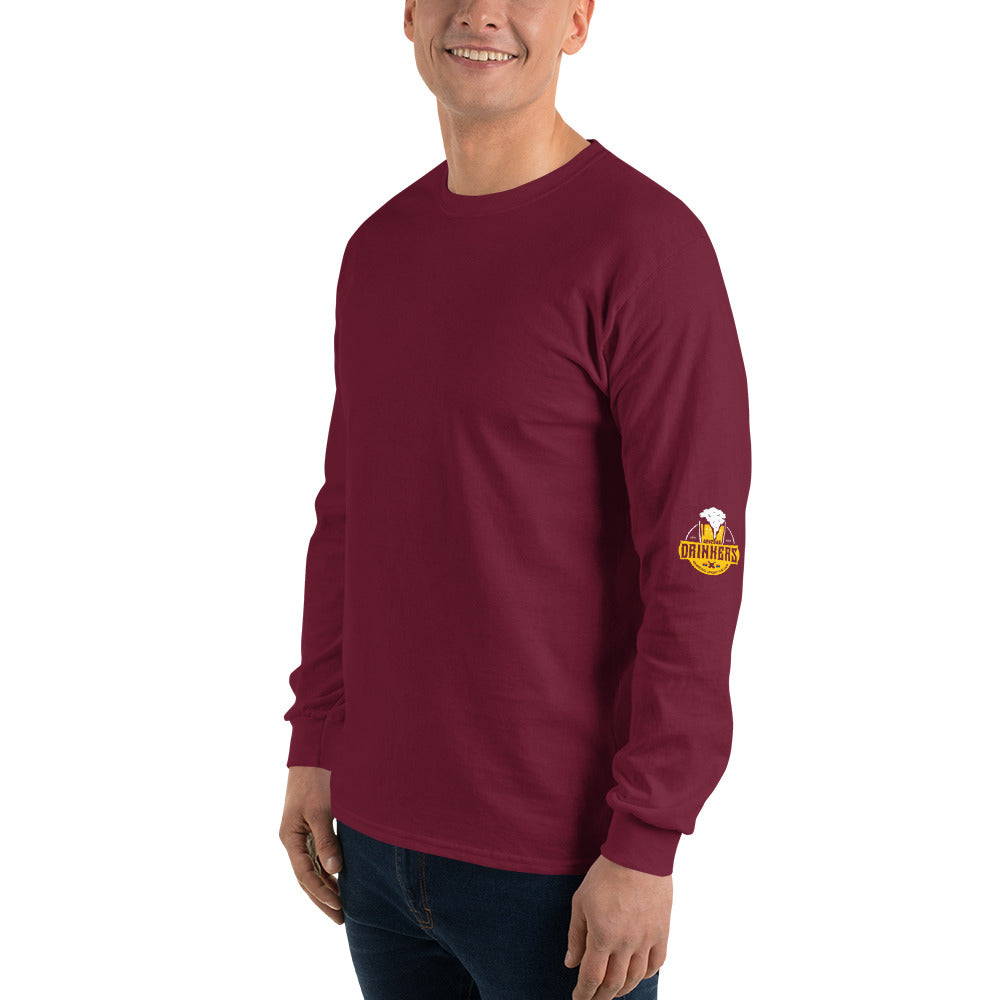 Men’s Long Sleeve Shirt with Arizona Drinkers Logo on both sleeves