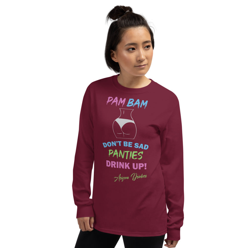 Men’s Long Sleeve Shirt with Custom Text