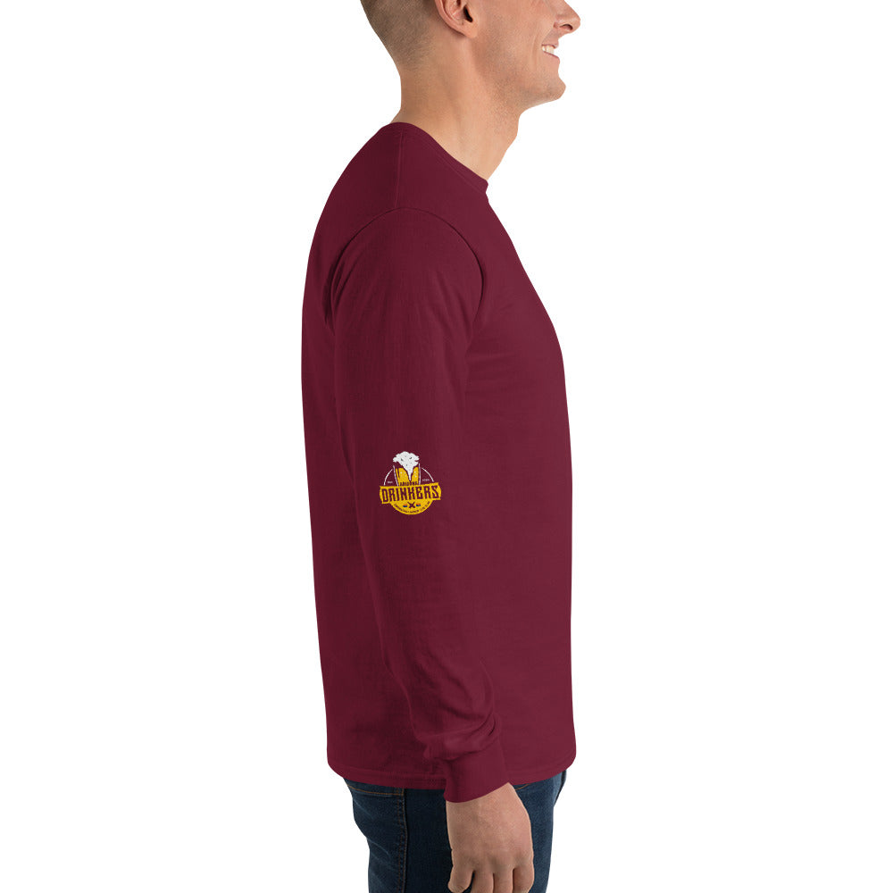Men’s Long Sleeve Shirt with Arizona Drinkers Logo on both sleeves