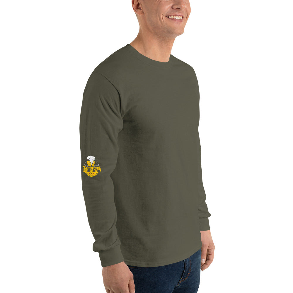 Men’s Long Sleeve Shirt with Arizona Drinkers Logo on both sleeves