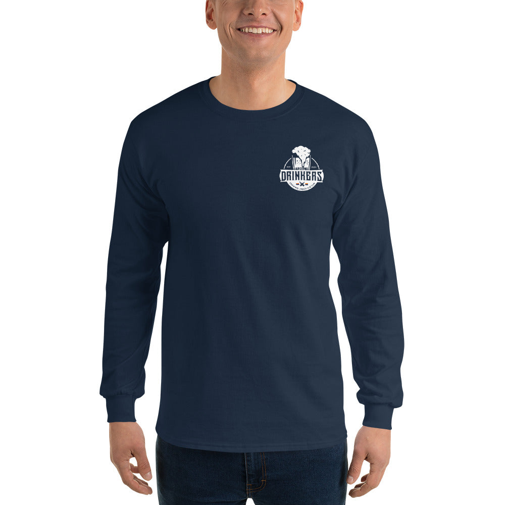 Men’s Long Sleeve Shirt with Arizona Drinkers on left chest