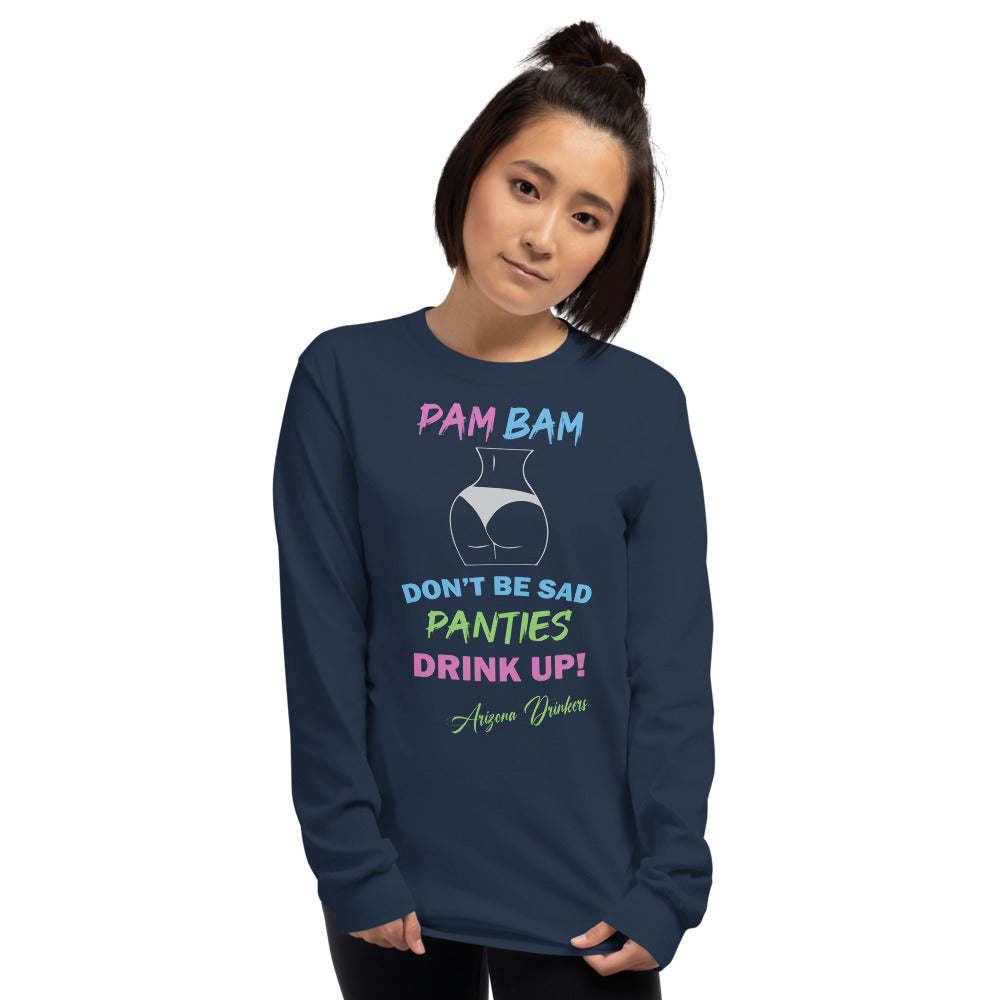Men’s Long Sleeve Shirt with Custom Text