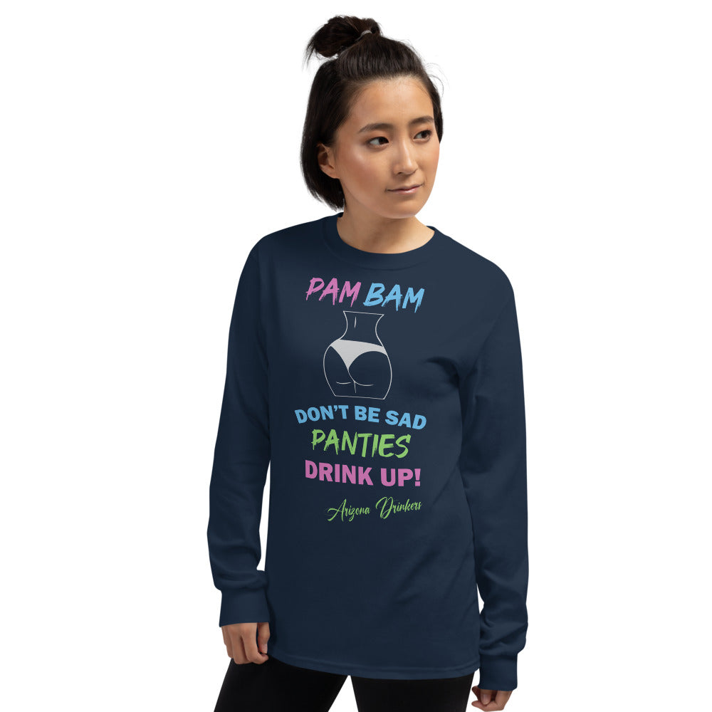 Men’s Long Sleeve Shirt with Custom Text