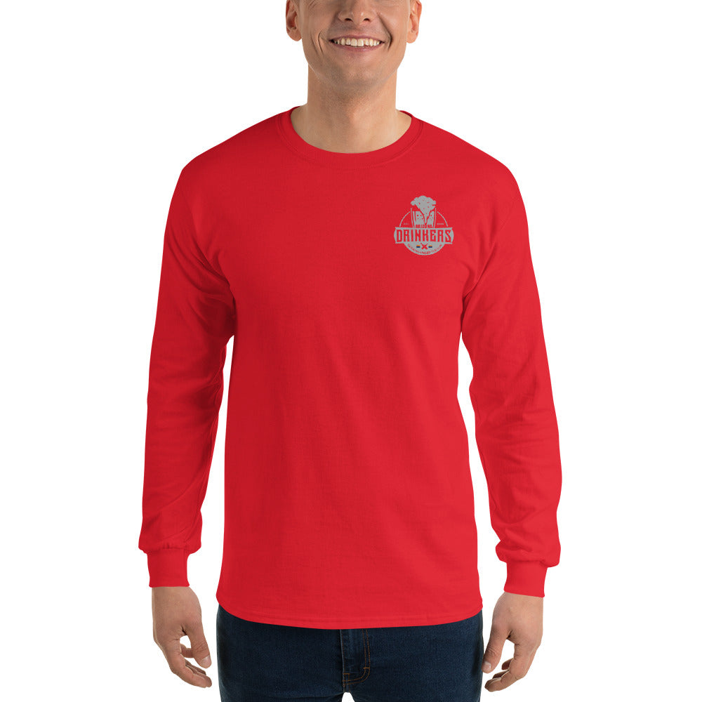 Men’s Long Sleeve Shirt with Arizona Drinkers Logo on left chest