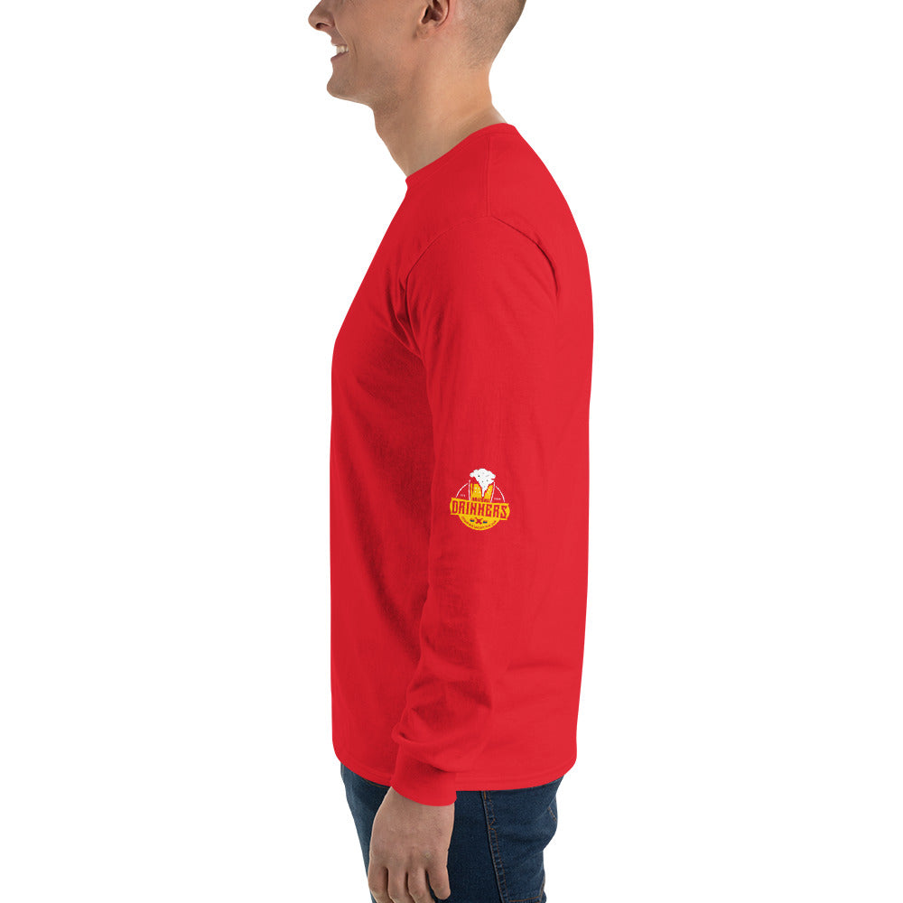 Men’s Long Sleeve Shirt with Arizona Drinkers Logo on both sleeves