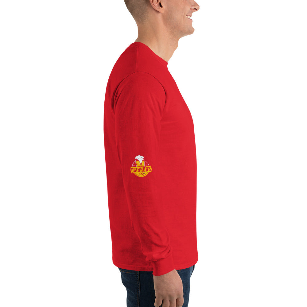 Men’s Long Sleeve Shirt with Arizona Drinkers Logo on both sleeves