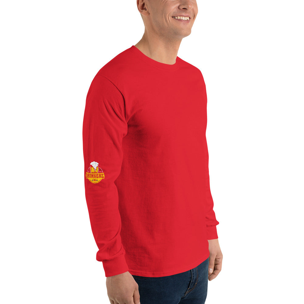 Men’s Long Sleeve Shirt with Arizona Drinkers Logo on both sleeves