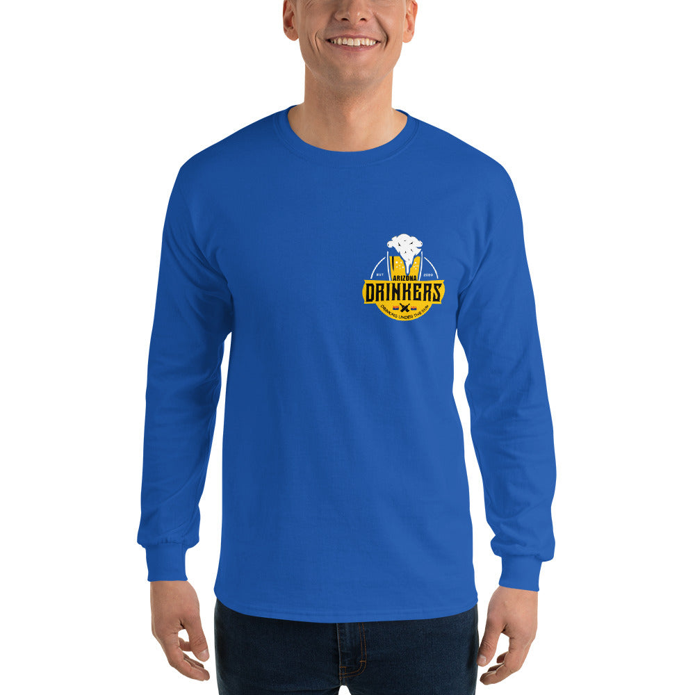 Men’s Long Sleeve Shirt with Arizona Drinkers Logo