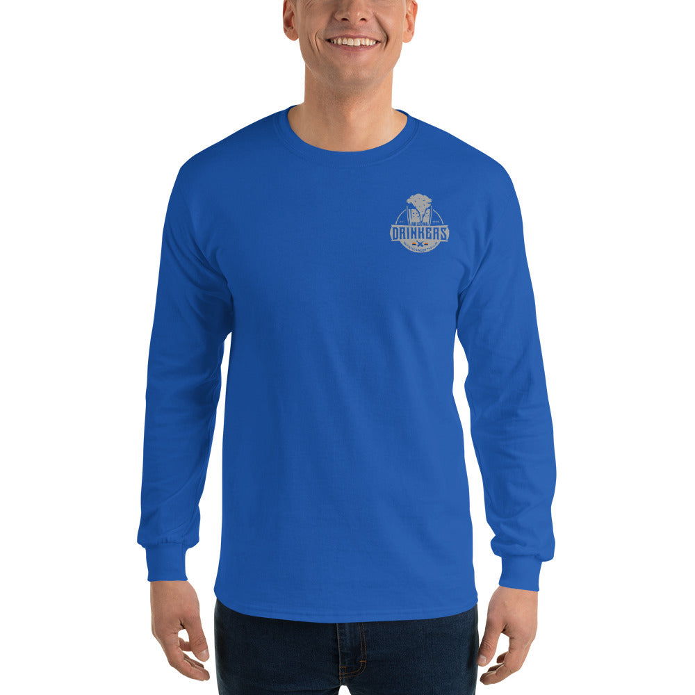 Men’s Long Sleeve Shirt with Arizona Drinkers Logo on left chest