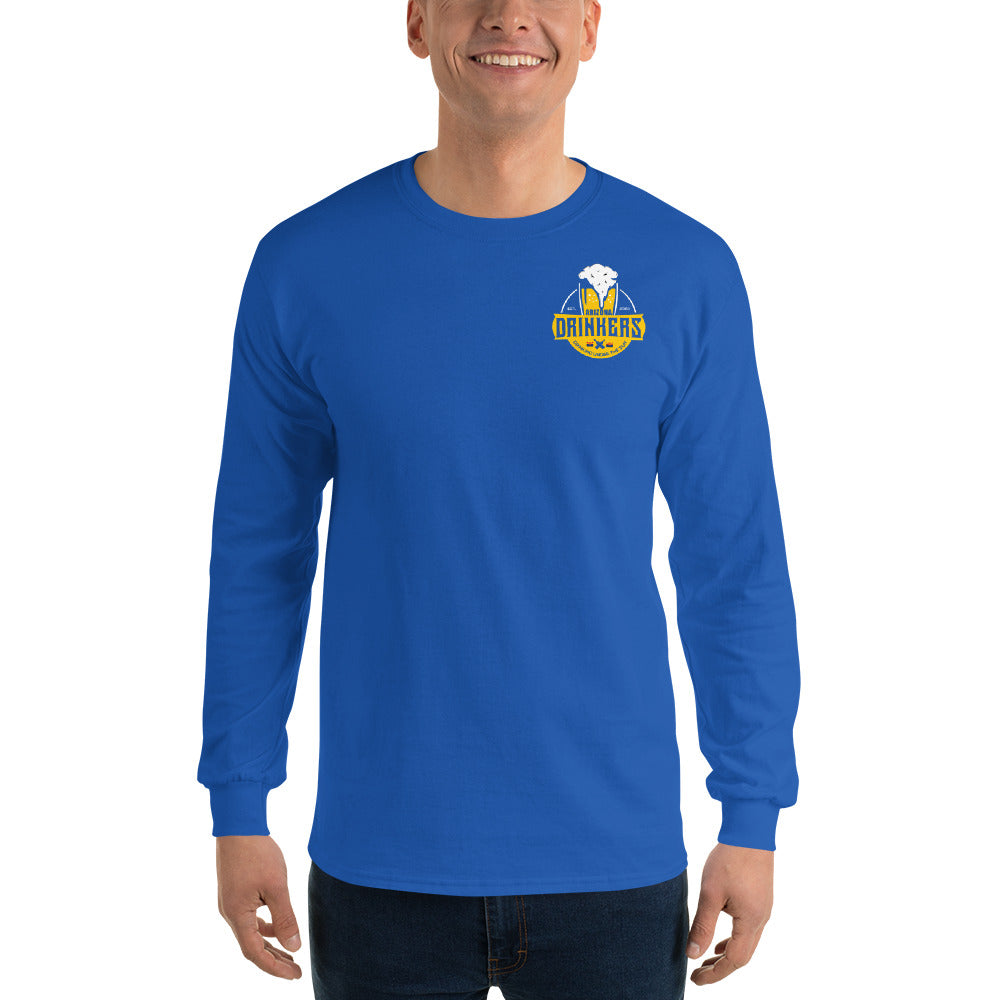 Men’s Long Sleeve Shirt with Arizona Drinkers on left chest