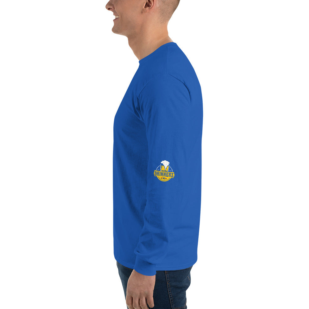 Men’s Long Sleeve Shirt with Arizona Drinkers Logo on both sleeves