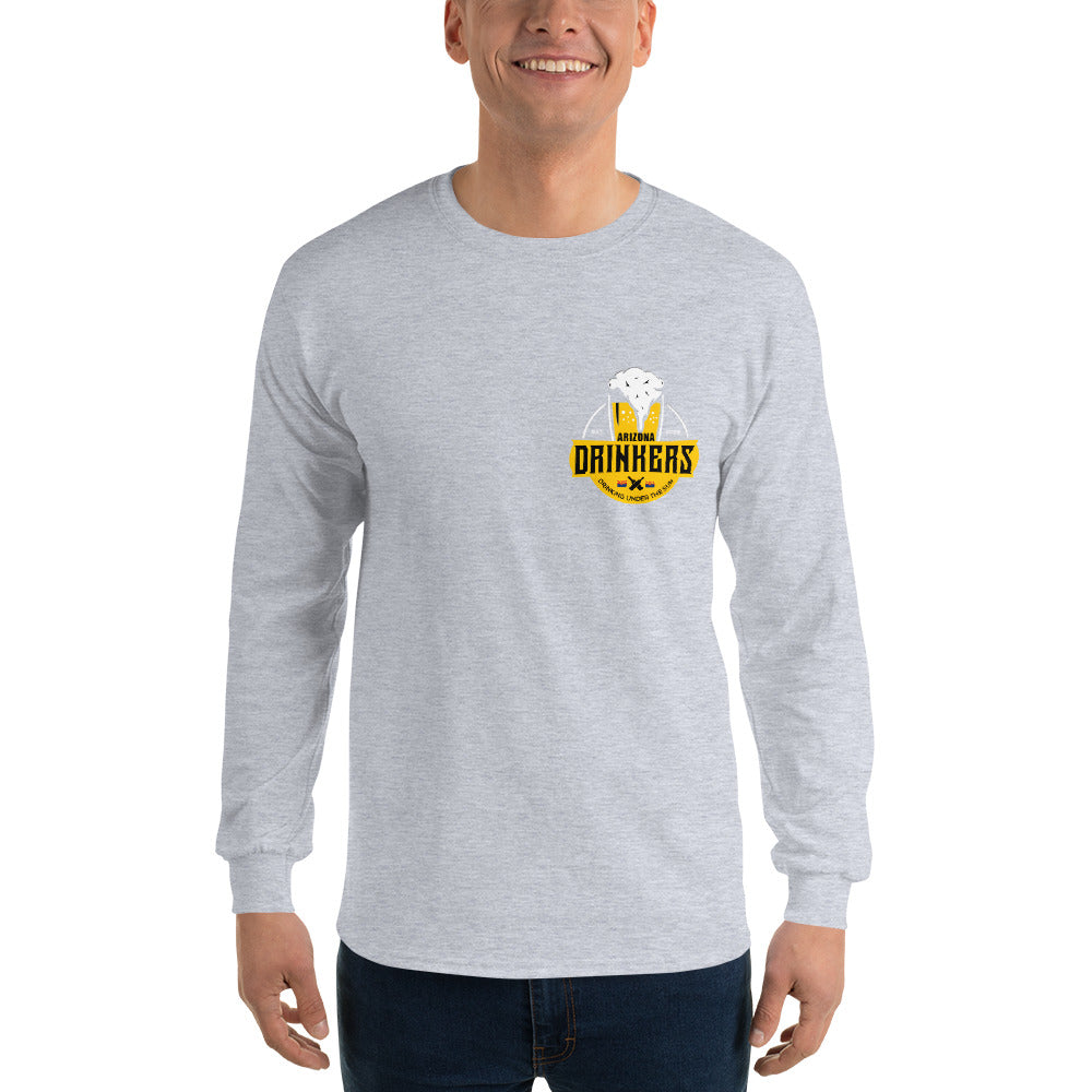 Men’s Long Sleeve Shirt with Arizona Drinkers Logo