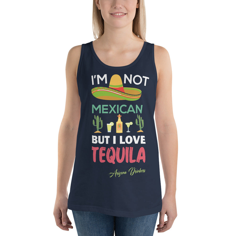 Unisex Tank Top with Arizona Drinkers Text on front