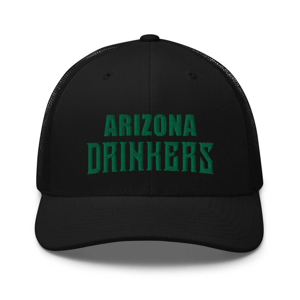 Trucker Cap with Arizona Drinkers St Patrick's Day Text