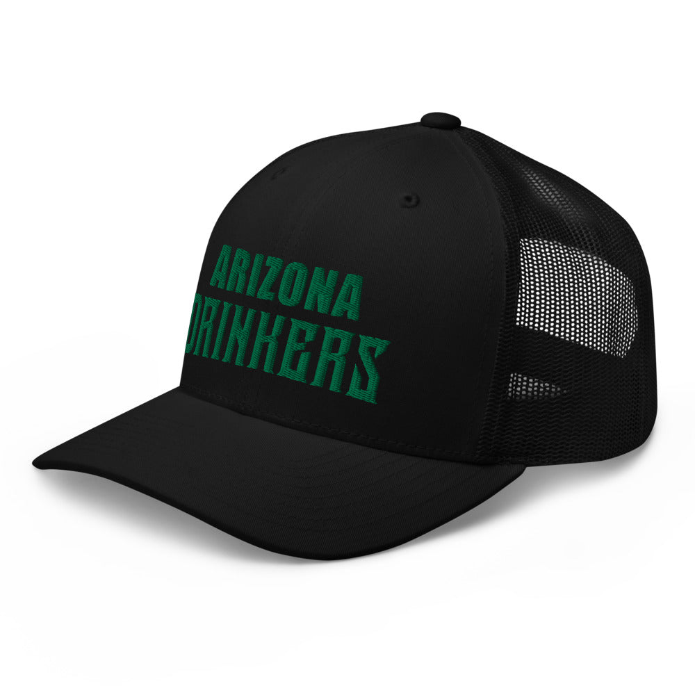 Trucker Cap with Arizona Drinkers St Patrick's Day Text
