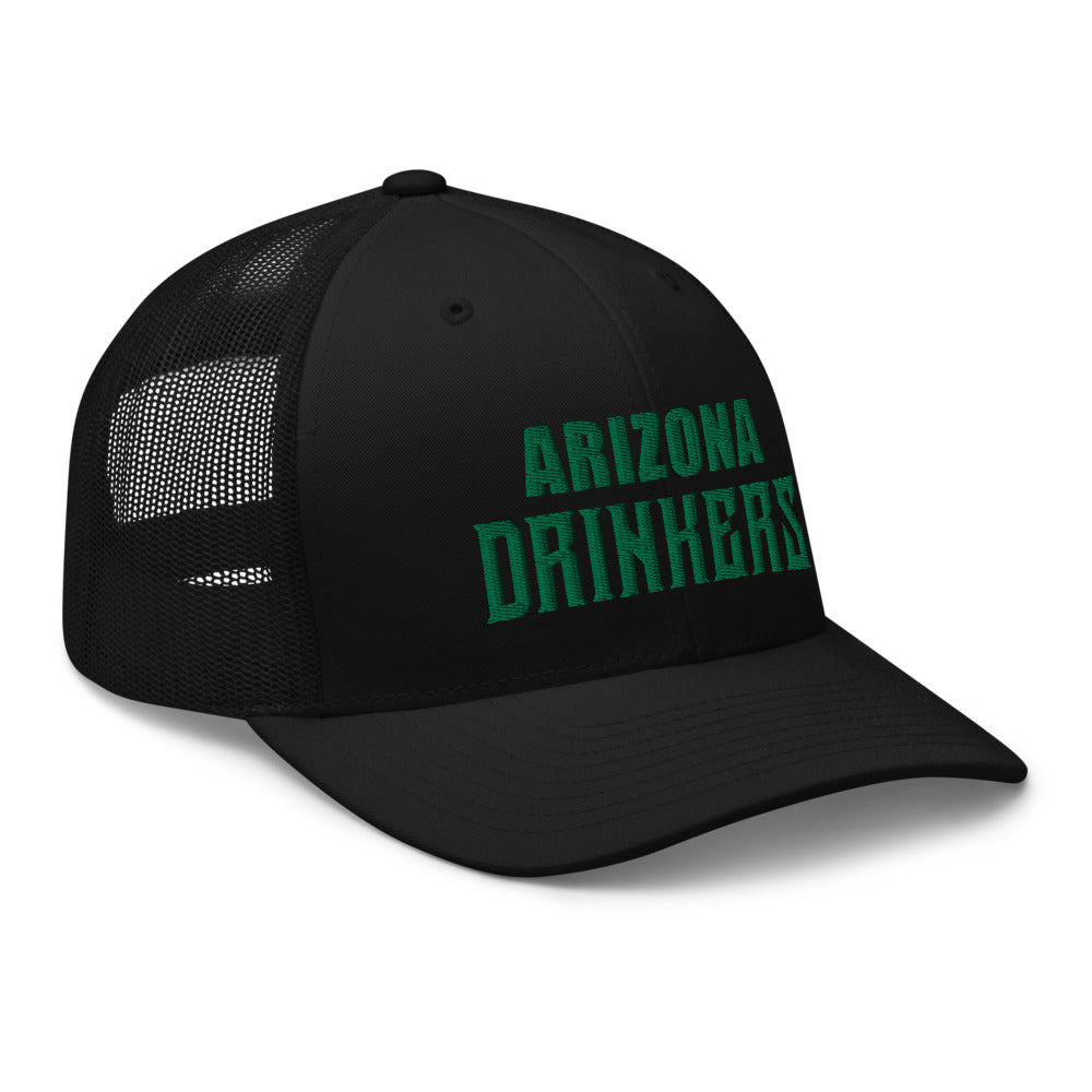 Trucker Cap with Arizona Drinkers St Patrick's Day Text