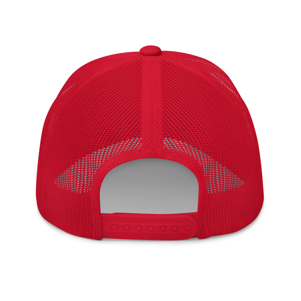 Trucker Cap with Arizona Drinkers in Green Color on Front