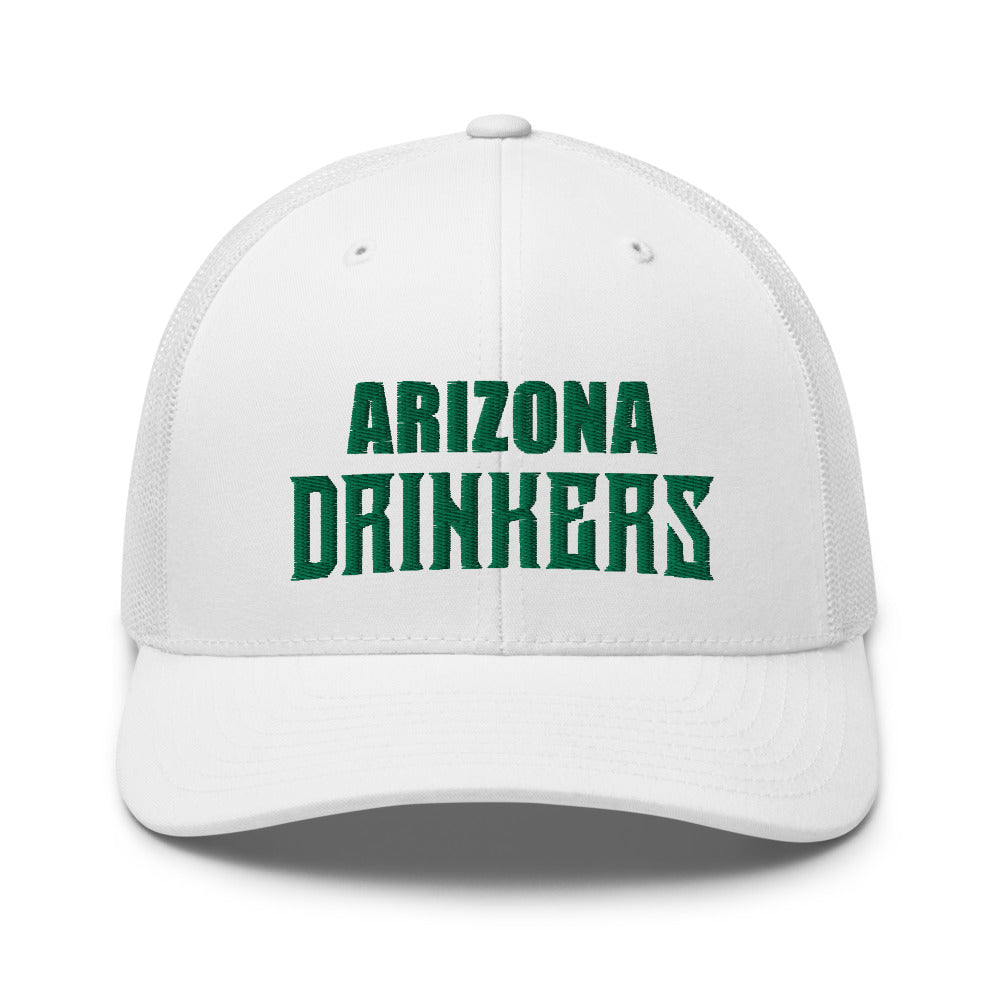Trucker Cap with Arizona Drinkers St Patrick's Day Text