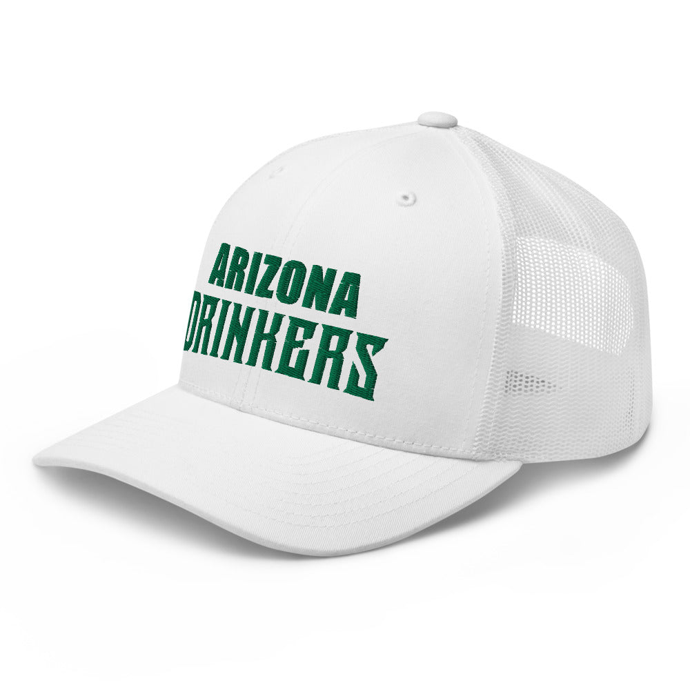 Trucker Cap with Arizona Drinkers St Patrick's Day Text