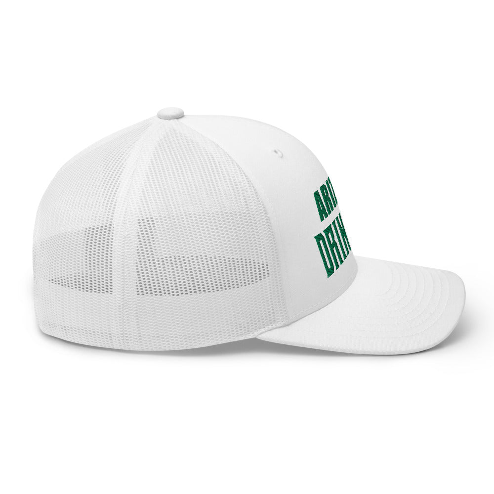 Trucker Cap with Arizona Drinkers St Patrick's Day Text